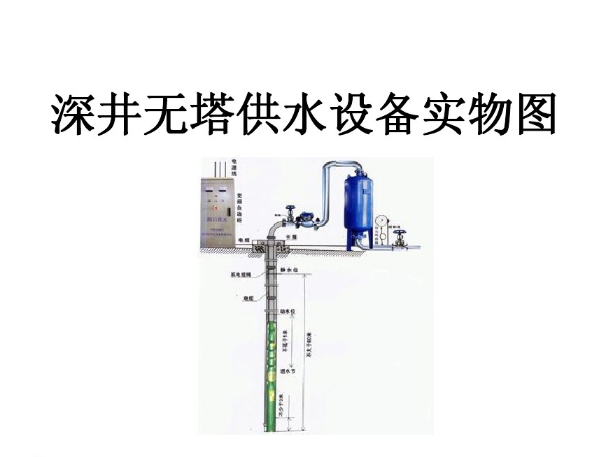 石棉县井泵无塔式供水设备